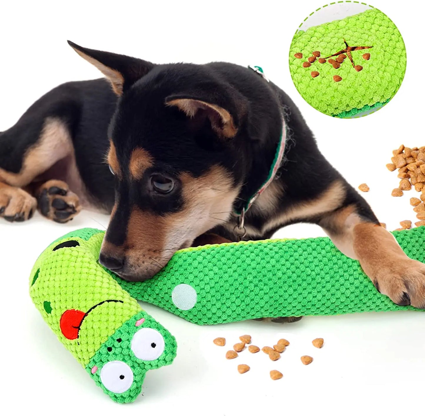 Brinquedo de Pelúcia para Cães - Acessórios para Treinamento e Alimentação de Cães