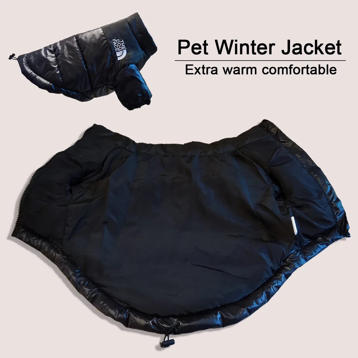 Jaqueta Puffer Aquecida para Cães - Conforto e Estilo