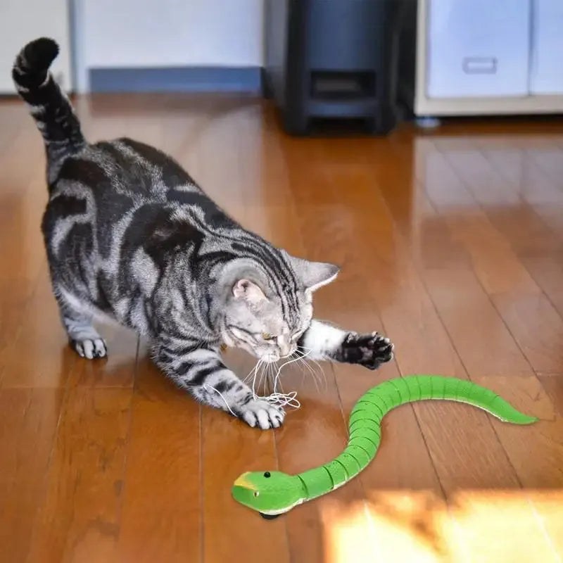 Brinquedo Elétrico para Gatos com Controle Remoto - Diversão e Estímulo!