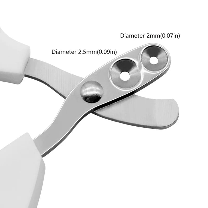 Cortador de Unhas Profissional para Pets - Tesoura de Higiene para Cães e Gatos