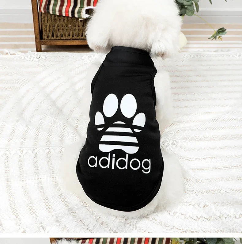 Roupas Leves para Cães Pequenos - Camiseta Respirável e Fresca para Verão