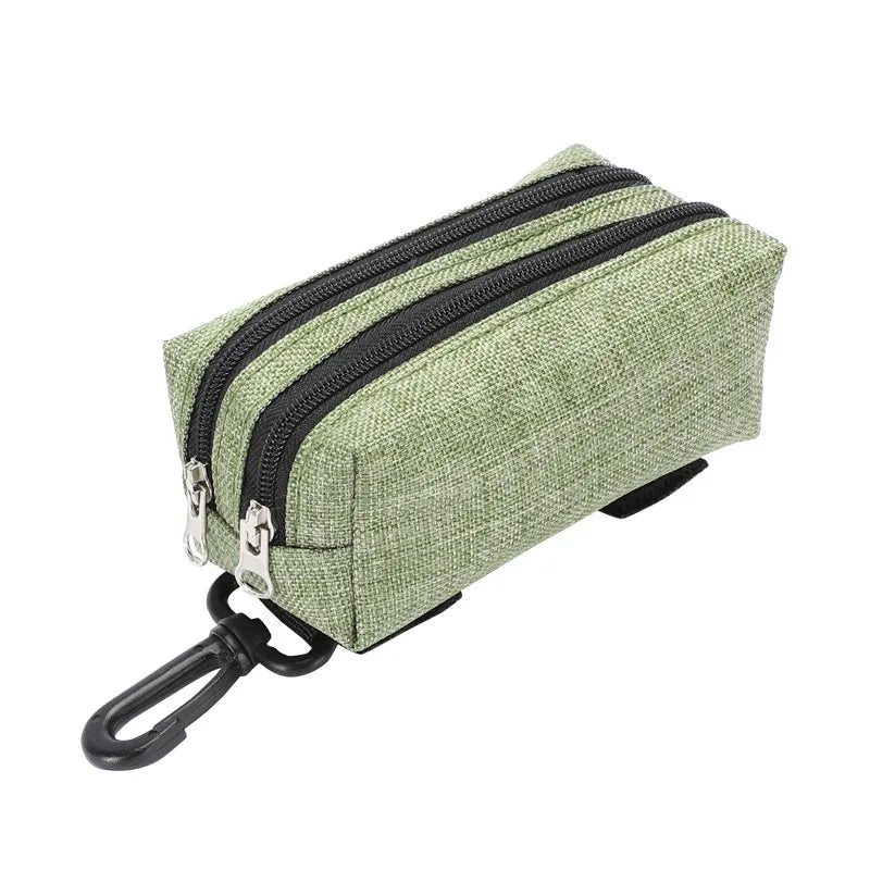 Suporte para Sacos de Cocô de Cães - Acessório Prático para Limpeza em Passeios