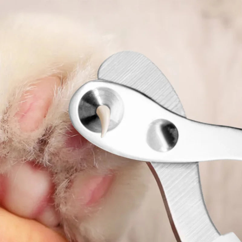 Cortador de Unhas Profissional para Pets - Tesoura de Higiene para Cães e Gatos