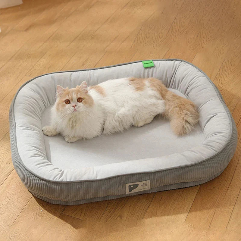 Almofada Confortável e Aquecida para Cães e Gatos - Cama para Pets