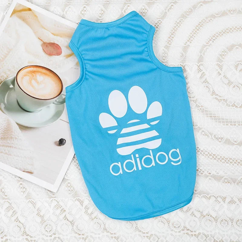 Roupas Leves para Cães Pequenos - Camiseta Respirável e Fresca para Verão