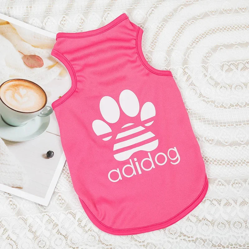 Roupas Leves para Cães Pequenos - Camiseta Respirável e Fresca para Verão