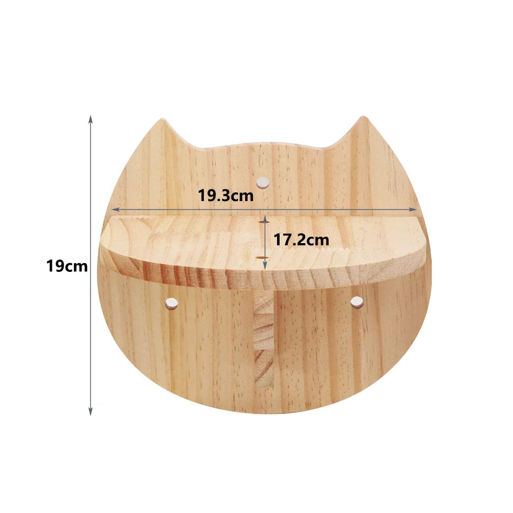 Conjunto de Prateleiras para Gatos com Escadas e Poste de Arranhar