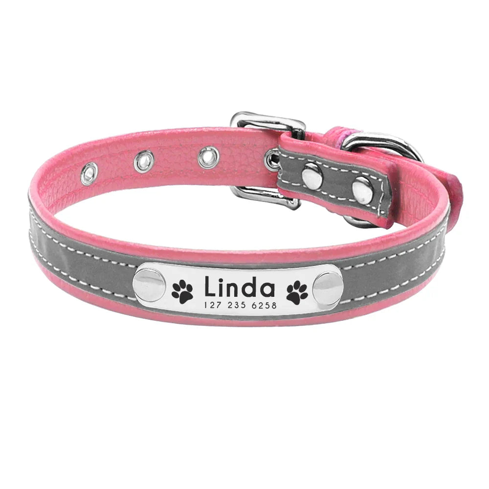 Collar Personalizado para Gatos e Pequenos Pets com Gravação Gratuita - Ajustável e Exclusivo