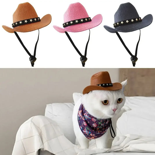 Chapéu de Cowboy para Pets - Estilo e Proteção