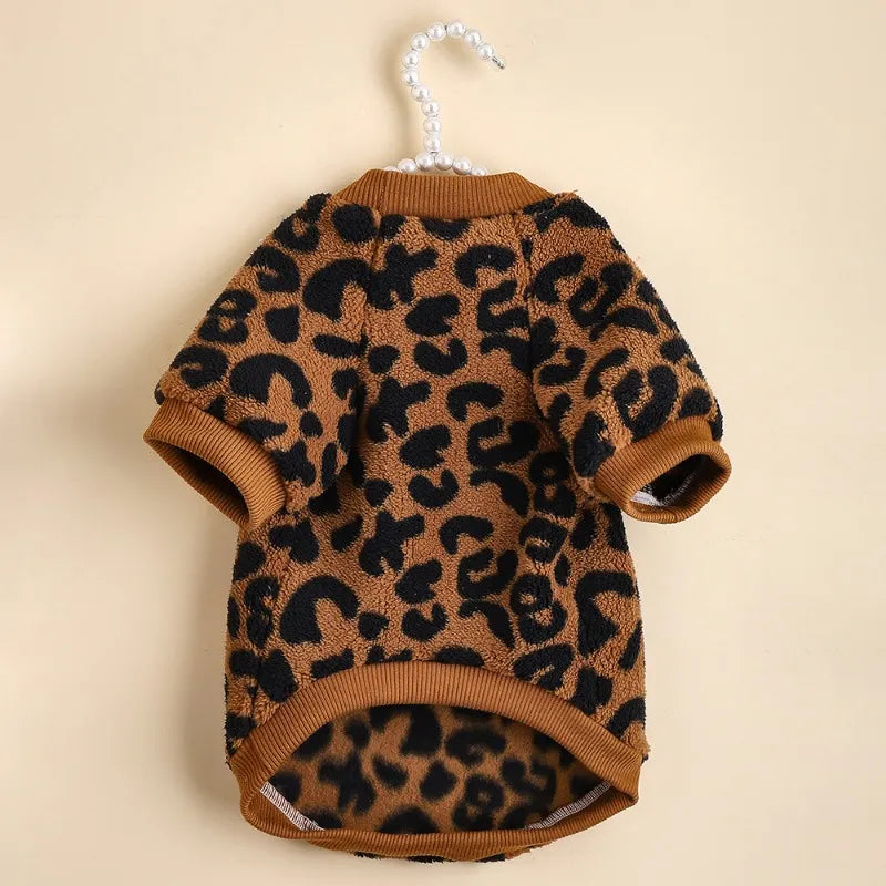 Suéter de Inverno com Estampa de Leopardo - Conforto e Estilo