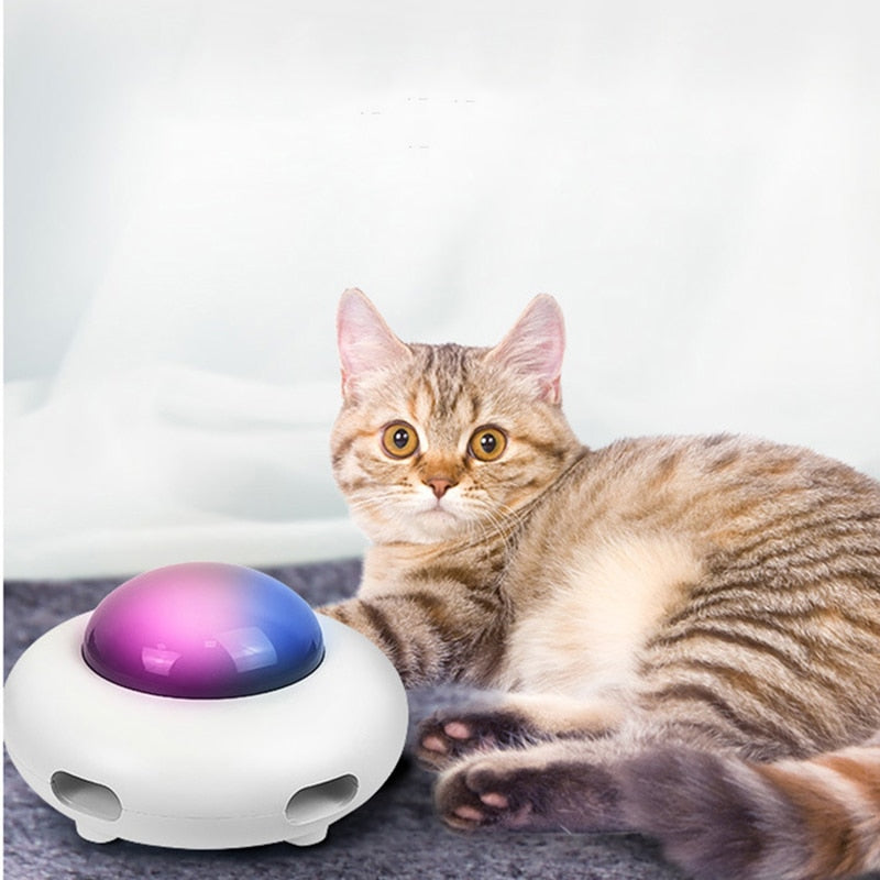 Brinquedo Interativo Automático para Gatos - Diversão Sem Fim!