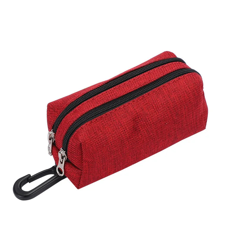 Suporte para Sacos de Cocô de Cães - Acessório Prático para Limpeza em Passeios