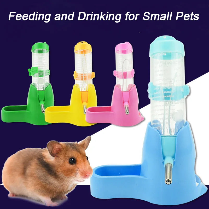 Garrafa de Água Automática para Hamster - Acessórios para Animais de Estimação