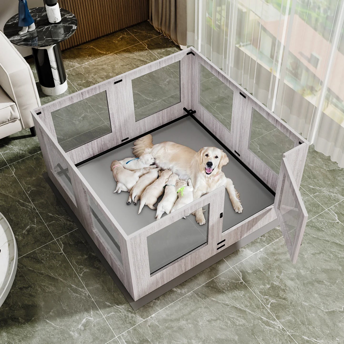 Playpen para Pets: Segurança e Conforto em Ambientes Fechados