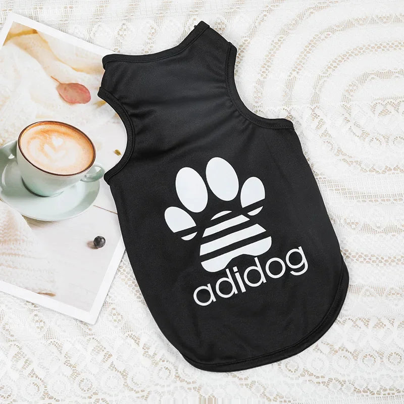 Roupas Leves para Cães Pequenos - Camiseta Respirável e Fresca para Verão