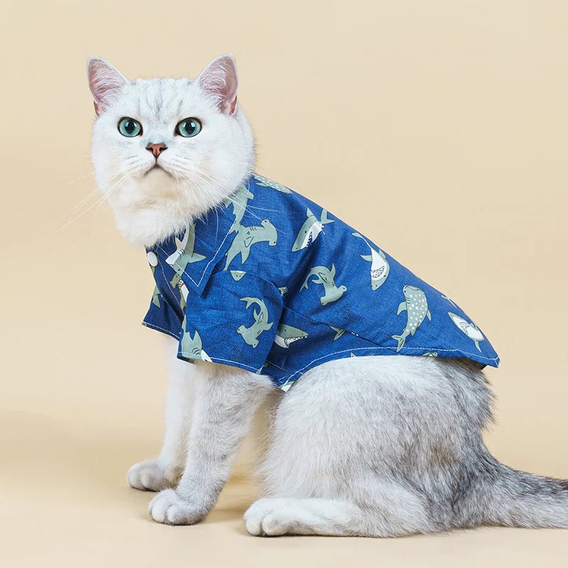 Camiseta Verano para Cães Pequenos - Roupas Estilosas e Confortáveis