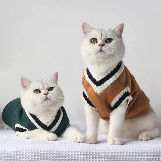 Suéter de Inverno para Pets - Roupas para Gatos e Cães, Conforto e Estilo