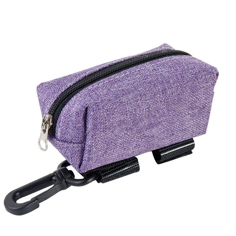 Suporte para Sacos de Cocô de Cães - Acessório Prático para Limpeza em Passeios