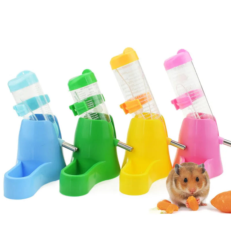 Garrafa de Água Automática para Hamster - Acessórios para Animais de Estimação