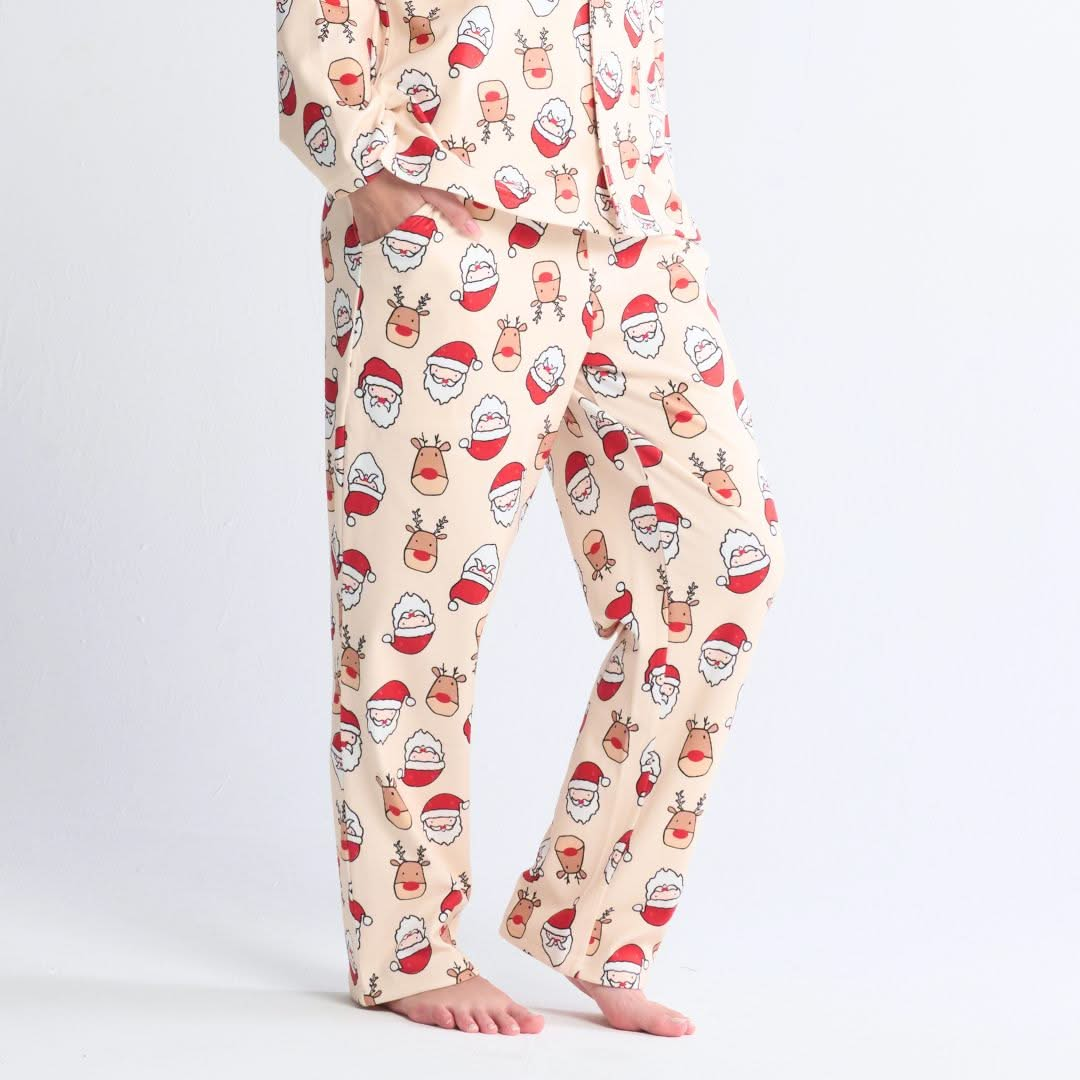 Calça de Pijama de Natal para Humanos