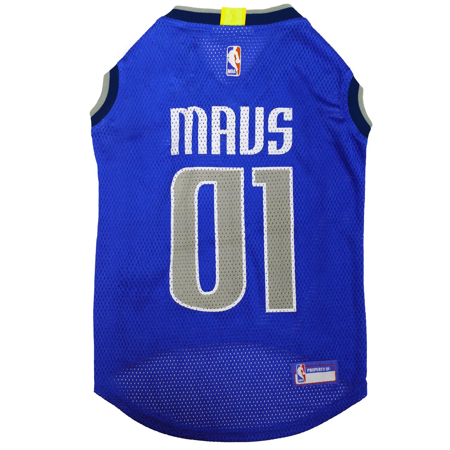 Jersey de Malha para Pets com Tema de Basquete Dallas Mavericks