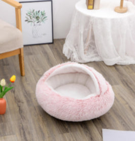 Cama Térmica 2 em 1 para Gatos - Aconchego e Conforto no Inverno