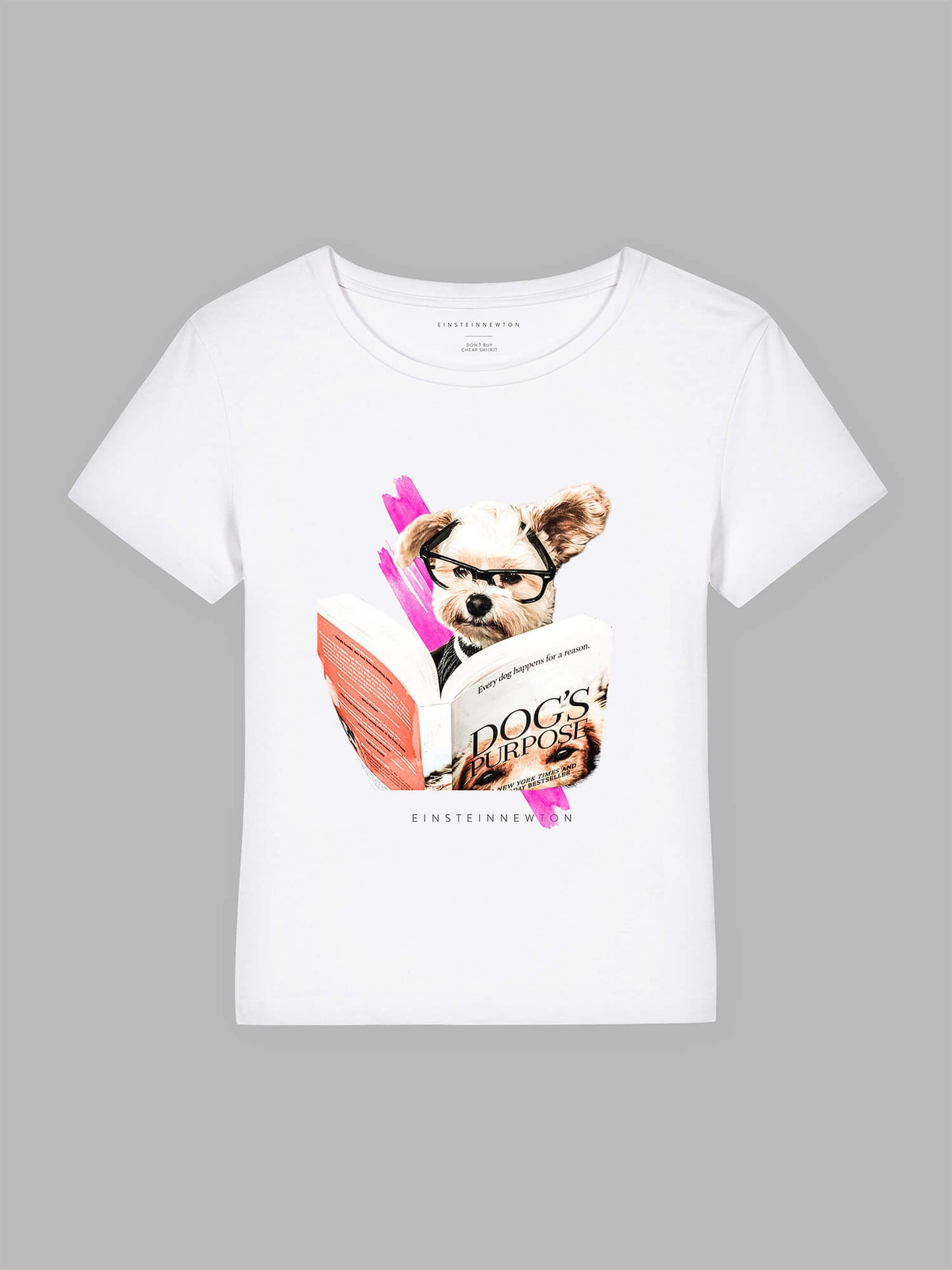 Camiseta de Algodão Orgânico Dogs Purpose Mary