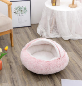 Cama Térmica 2 em 1 para Gatos - Aconchego e Conforto no Inverno