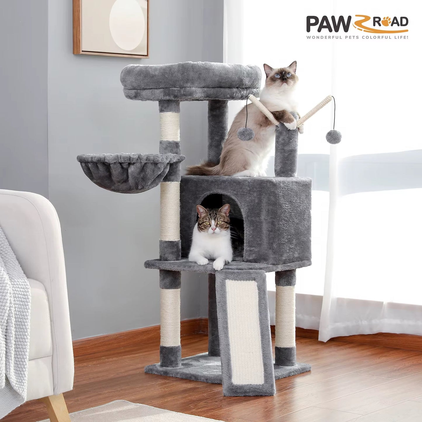 Torre de Aventura para Gatos: Diversão e Estímulo