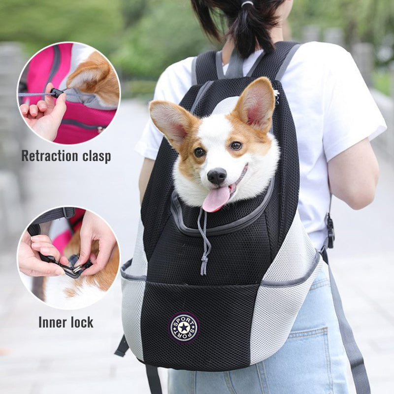 Mochila Transportadora para Cães - Confortável e Prática