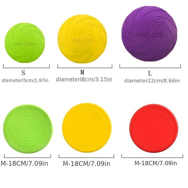 Disco de Silicone para Treinamento Canino - Brinquedo Interativo e Seguro