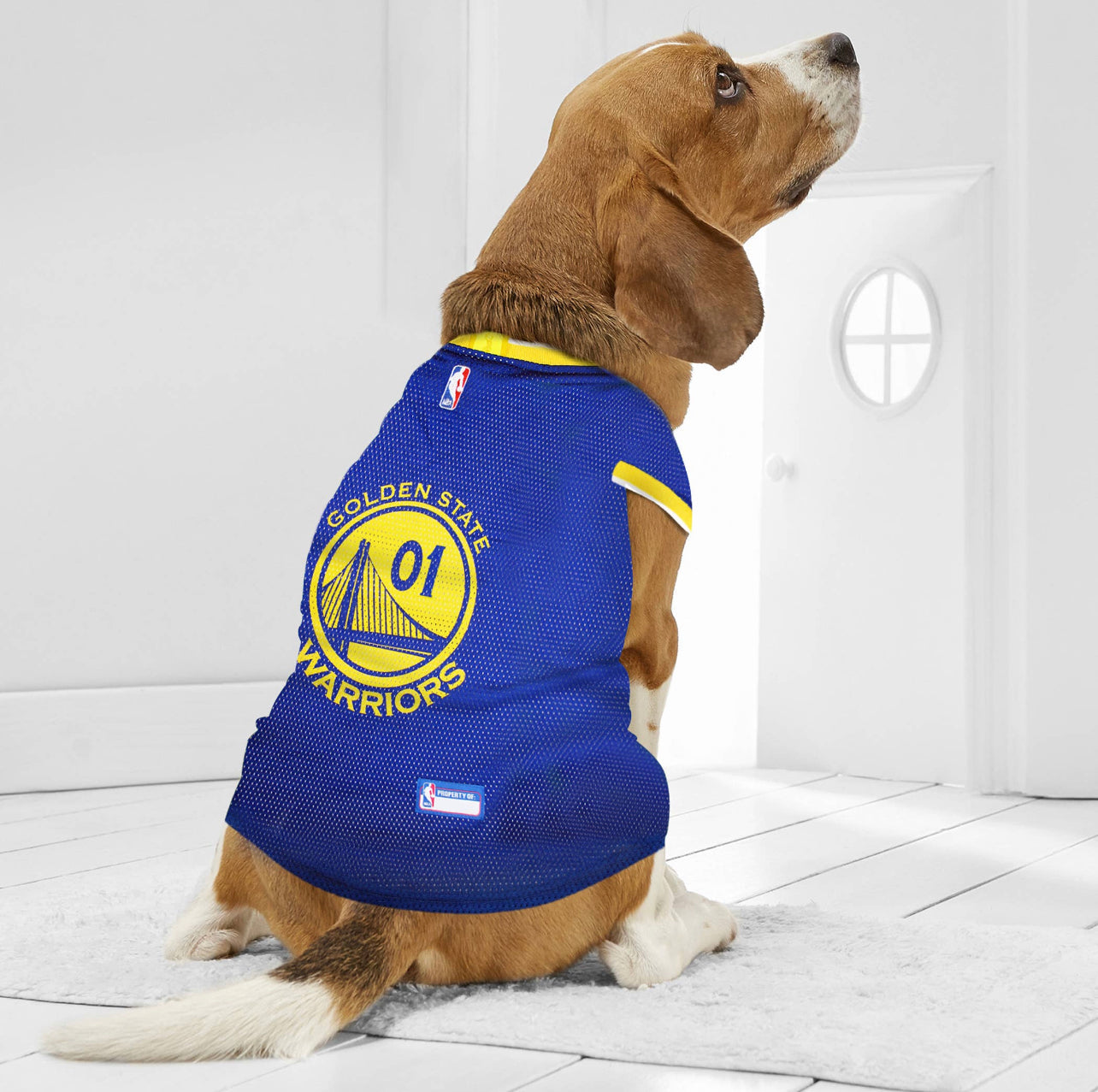 Jersey de Malha para Cães e Gatos - Basquete Estilo Time