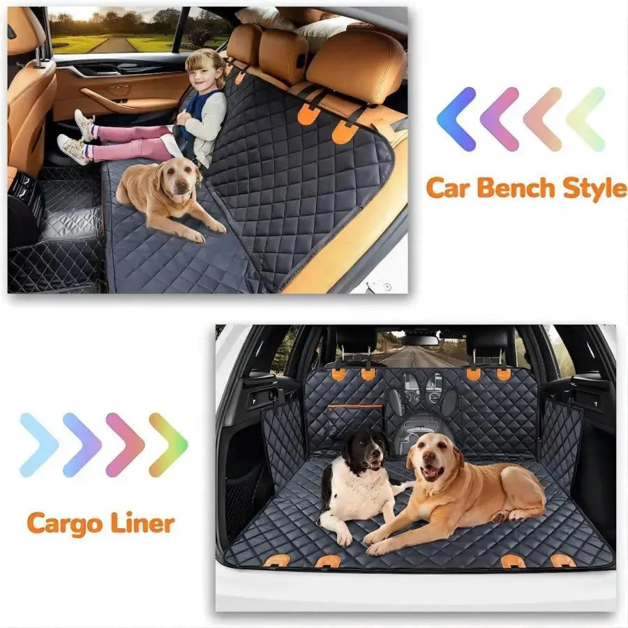 Capa Impermeável para Banco de Carro de Cachorro – Confortável e Resistente