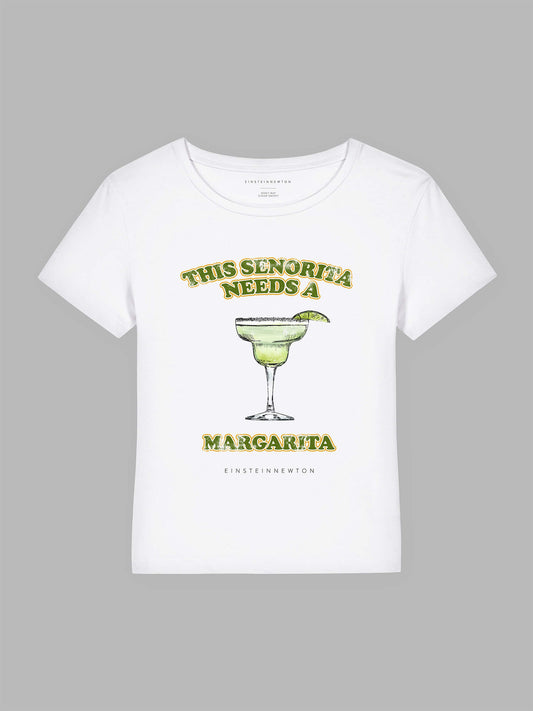 Camiseta de Algodão Orgânico Margarita Mary